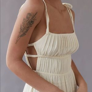 UO Courtney Tie Shoulder Jumpsuit